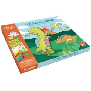 Auzou - Mi caja Artista - Crea Dinosaurios