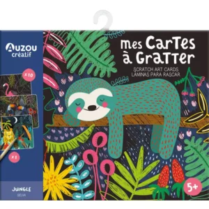 Auzou - Láminas para raspar - Selva